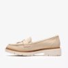 Mocassins Westlynn Bella en cuir crème pour femme Mocassins Westlynn Bella en cuir crème pour femme
