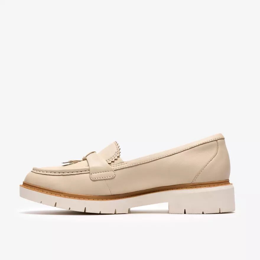 Mocassins Westlynn Bella en cuir crème pour femme Mocassins Westlynn Bella en cuir crème pour femme