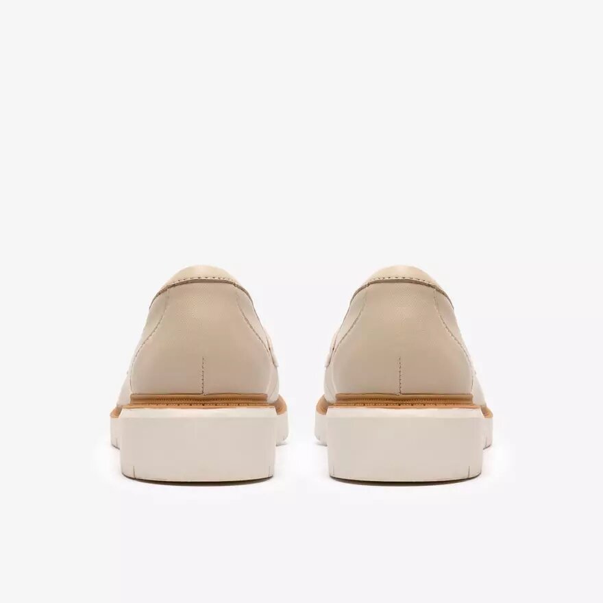 Mocassins Westlynn Bella en cuir crème pour femme Mocassins Westlynn Bella en cuir crème pour femme