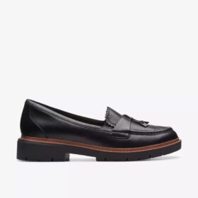 Mocassins Westlynn Bella en cuir noir pour femme