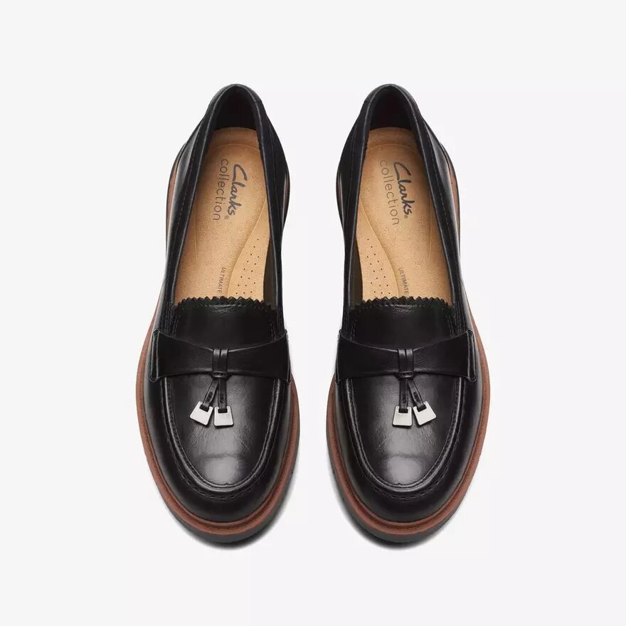 Mocassins Westlynn Bella en cuir noir pour femme Mocassins Westlynn Bella en cuir noir pour femme