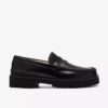 Mocassins Yukoner Penny en cuir noir pour homme Mocassins Yukoner Penny en cuir noir pour homme