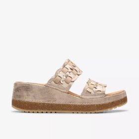 Mules Kassanda pour femme, combinaison de couleurs métalliques
