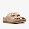 Mules Kassanda pour femme, combinaison de couleurs métalliques Mules Kassanda pour femme, combinaison de couleurs métalliques