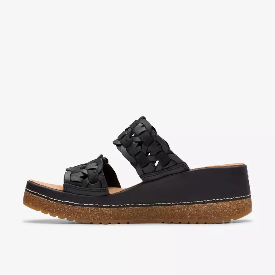Mules Kassanda pour femme, noir, mélange de matières Mules Kassanda pour femme, noir, mélange de matières