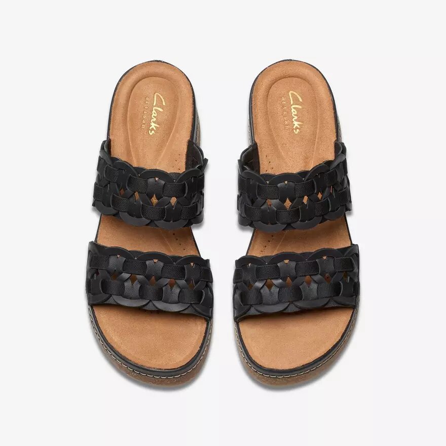 Mules Kassanda pour femme, noir, mélange de matières Mules Kassanda pour femme, noir, mélange de matières