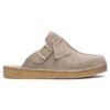 Mules Trek « Suede » couleur sable 26168576