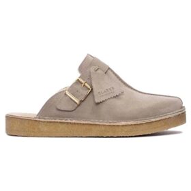 Mules Trek « Suede » couleur sable 26168576