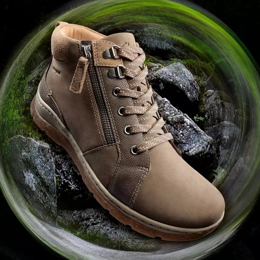 Orlene Top Wp Chelsea boots in dark sand nubuck for women Orlene Top Wp Chelsea boots in dark sand nubuck for women