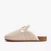 Pantoufles Cory Buckle kaki pour femme Pantoufles Cory Buckle kaki pour femme