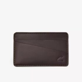 Porte-cartes pour homme Buff Waxy, marron, US