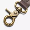 Porte-clés en cuir huilé pour homme, marron, portefeuille Porte-clés en cuir huilé pour homme, marron, portefeuille