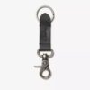 Porte-clés en cuir huilé pour homme – Portefeuilles noirs Porte-clés en cuir huilé pour homme – Portefeuilles noirs