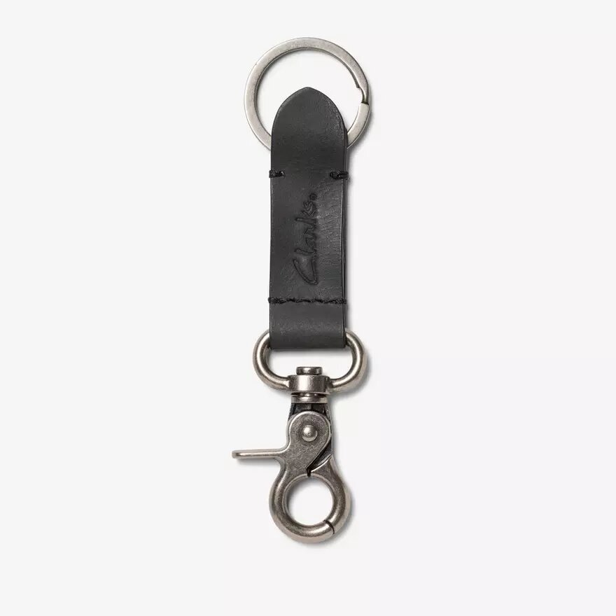 Porte-clés en cuir huilé pour homme – Portefeuilles noirs Porte-clés en cuir huilé pour homme – Portefeuilles noirs