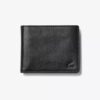 Portefeuille classique pour homme Slimfold en cuir grainé, noir, taille US Portefeuille classique pour homme Slimfold en cuir grainé, noir, taille US
