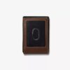 Portefeuille pour homme à pince à billets large, marron, style « Pebble » (États-Unis) Portefeuille pour homme à pince à billets large, marron, style « Pebble » (États-Unis)