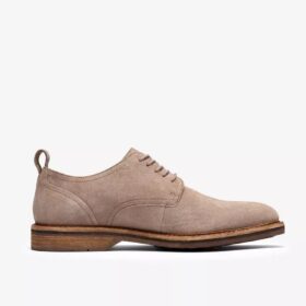 Richelieus Aldwin Lace en daim gris pour homme