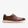 Richelieus Brantin Plain en cuir beige foncé pour homme Richelieus Brantin Plain en cuir beige foncé pour homme
