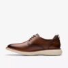 Richelieus Brantin Plain en cuir beige foncé pour homme Richelieus Brantin Plain en cuir beige foncé pour homme
