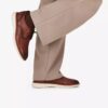 Richelieus Brantin Plain en cuir beige foncé pour homme Richelieus Brantin Plain en cuir beige foncé pour homme
