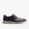 Richelieus Brantin Plain en cuir noir pour homme Richelieus Brantin Plain en cuir noir pour homme