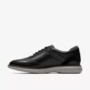 Richelieus en cuir noir pour homme, style Brantin Richelieus en cuir noir pour homme, style Brantin