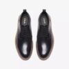 Richelieus à lacets Aldwin en cuir noir pour homme Richelieus à lacets Aldwin en cuir noir pour homme