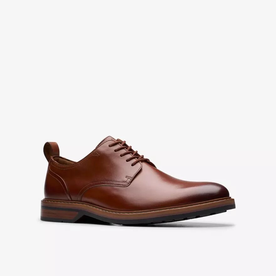Richelieus à lacets Aldwin pour homme en cuir beige Richelieus à lacets Aldwin pour homme en cuir beige