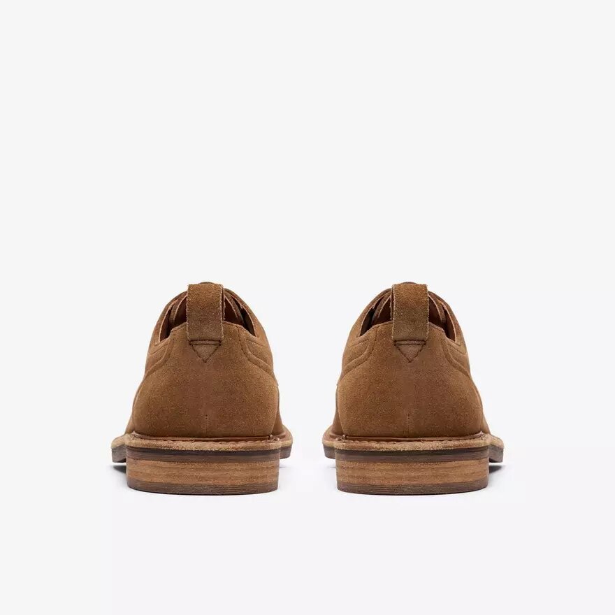 Richelieus à lacets Aldwin pour homme en daim beige Richelieus à lacets Aldwin pour homme en daim beige