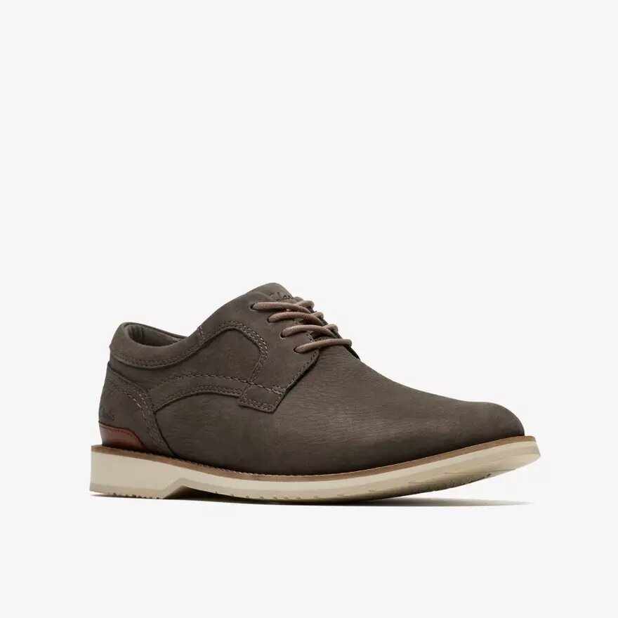 Richelieus Monahan pour homme en nubuck « Plain Stone » Richelieus Monahan pour homme en nubuck « Plain Stone »