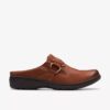 Sabots et Mules Carleigh Viola en nubuck British Tan pour femme Sabots et Mules Carleigh Viola en nubuck British Tan pour femme