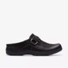 Sabots et Mules Carleigh Viola en nubuck noir pour femme Sabots et Mules Carleigh Viola en nubuck noir pour femme