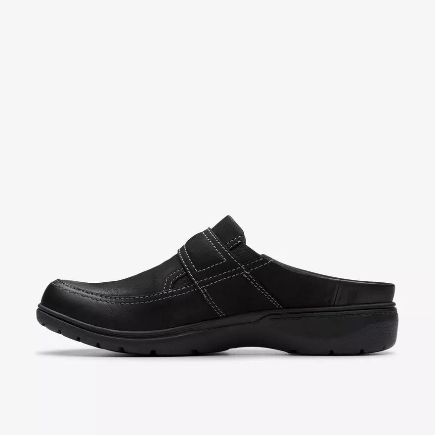 Sabots et Mules Carleigh Viola en nubuck noir pour femme Sabots et Mules Carleigh Viola en nubuck noir pour femme