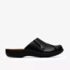 Sabots et Mules Laurieann Lux en cuir noir pour femme Sabots et Mules Laurieann Lux en cuir noir pour femme