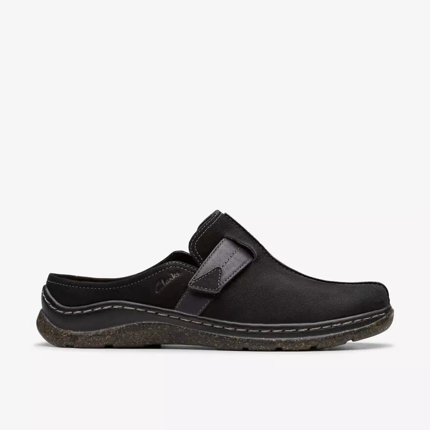 Sabots Orlene pour femme en nubuck noir – Sabots et Mules Sabots Orlene pour femme en nubuck noir – Sabots et Mules