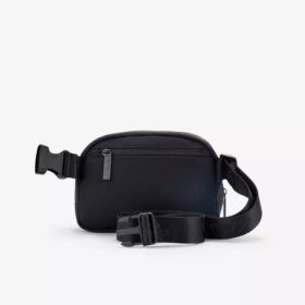 Sac banane Cloudstepper pour femme, noir