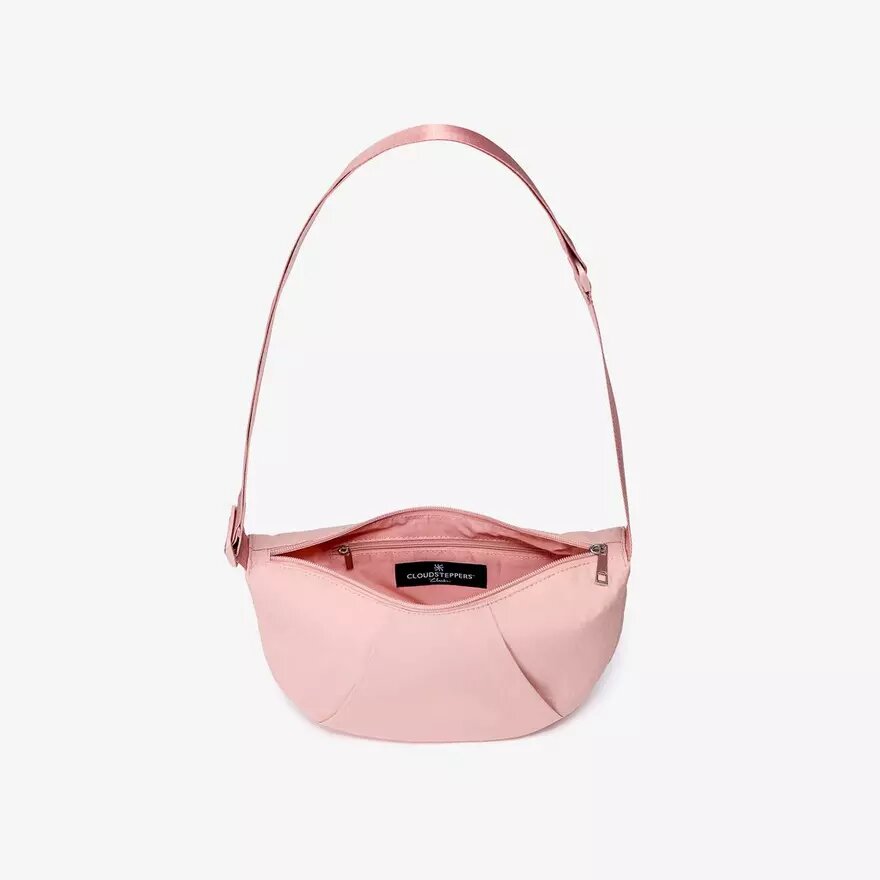 Sac bandoulière Cloudsteppers pour femme, couleur rose poudré Sac bandoulière Cloudsteppers pour femme, couleur rose poudré