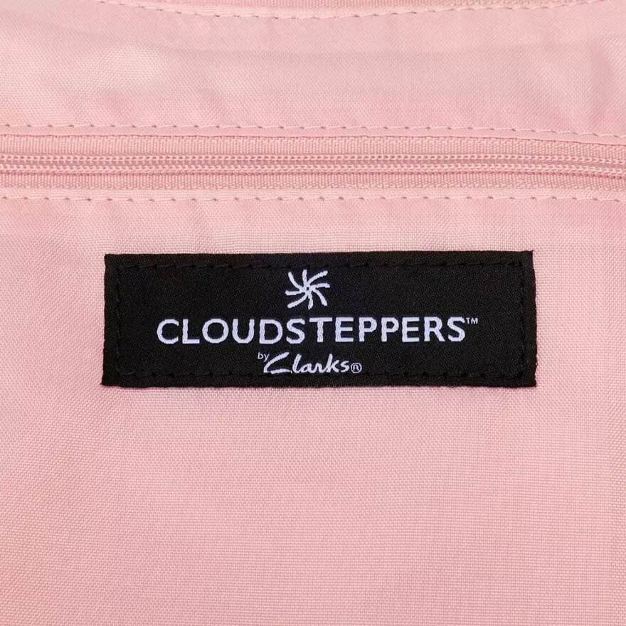 Sac bandoulière Cloudsteppers pour femme, couleur rose poudré Sac bandoulière Cloudsteppers pour femme, couleur rose poudré