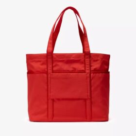 Sac fourre-tout Cloudsteppers pour femme, rouge coquelicot