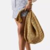 Sac fourre-tout en paille naturelle Talia pour femme Sac fourre-tout en paille naturelle Talia pour femme
