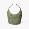 Sac fourre-tout en paille Talia vert pour femme Sac fourre-tout en paille Talia vert pour femme