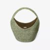 Sac fourre-tout en paille Talia vert pour femme Sac fourre-tout en paille Talia vert pour femme