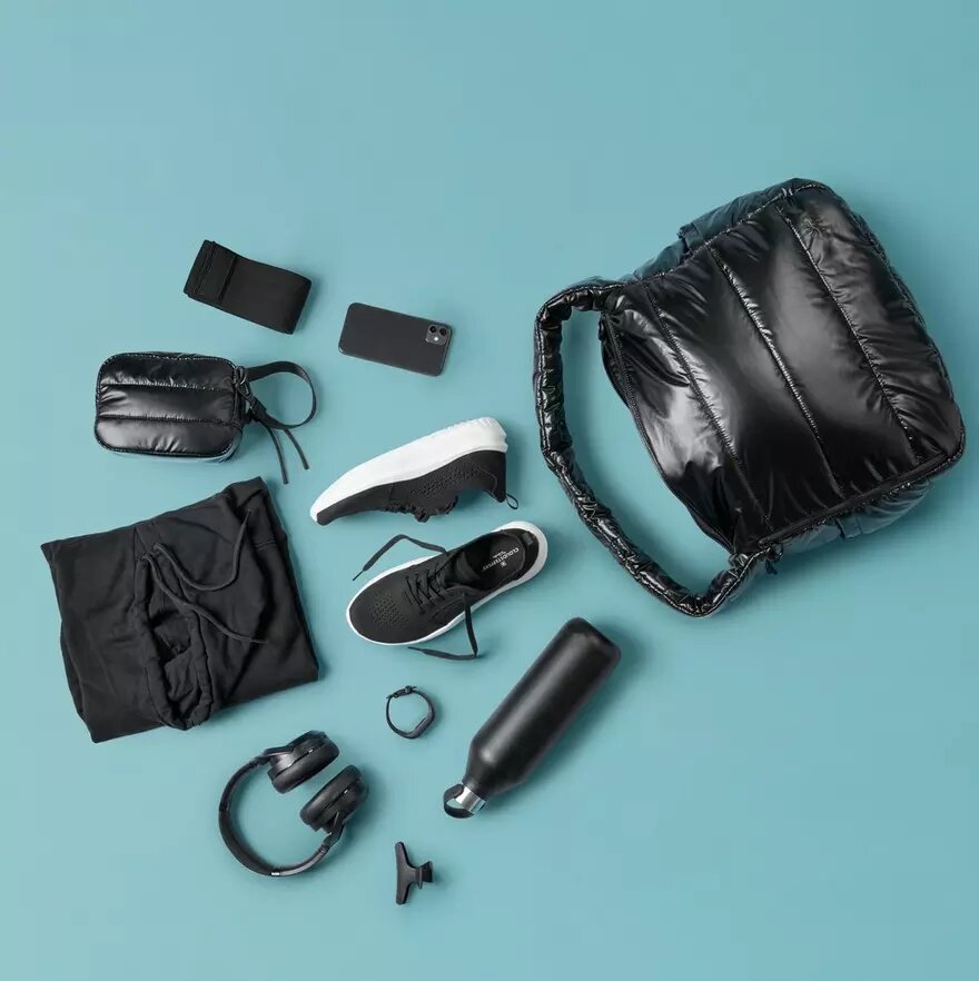 Sac fourre-tout Solevana pour femme, noir Sac fourre-tout Solevana pour femme, noir