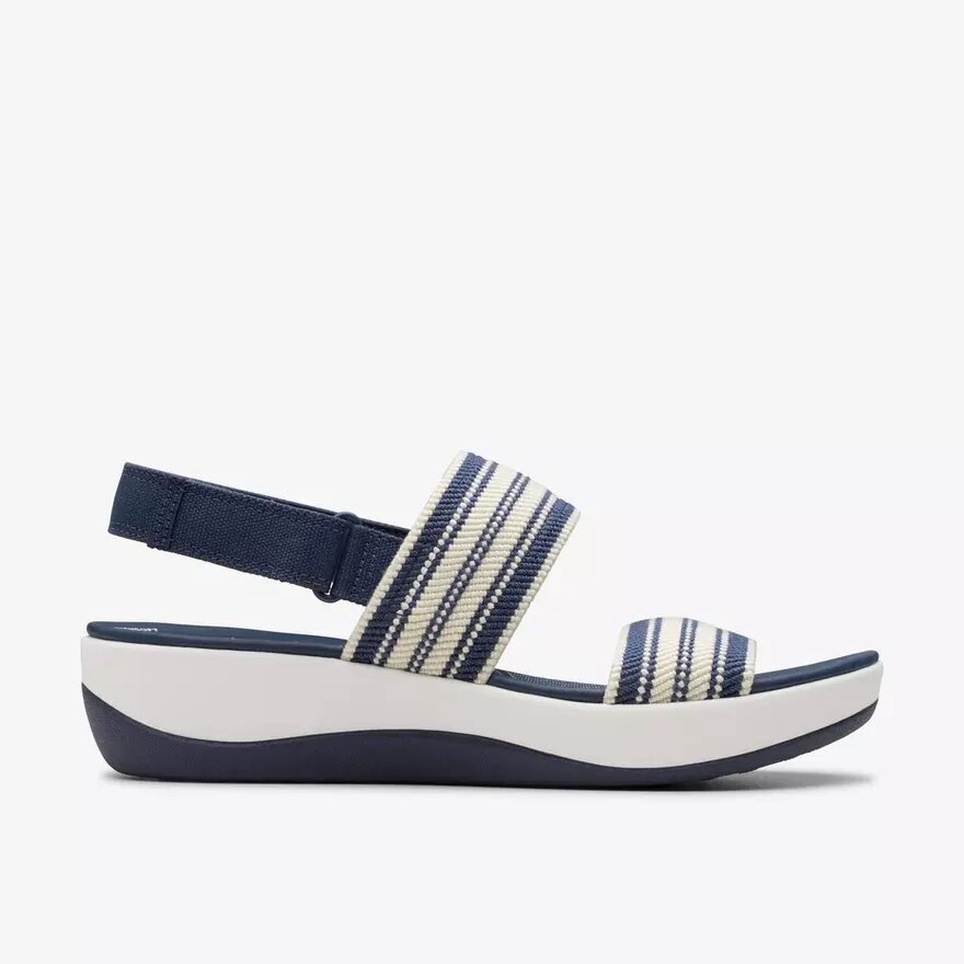 Sandales Arla Stroll pour femme, bleu marine multicolores, collection Cloudsteppers™ Sandales Arla Stroll pour femme, bleu marine multicolores, collection Cloudsteppers™