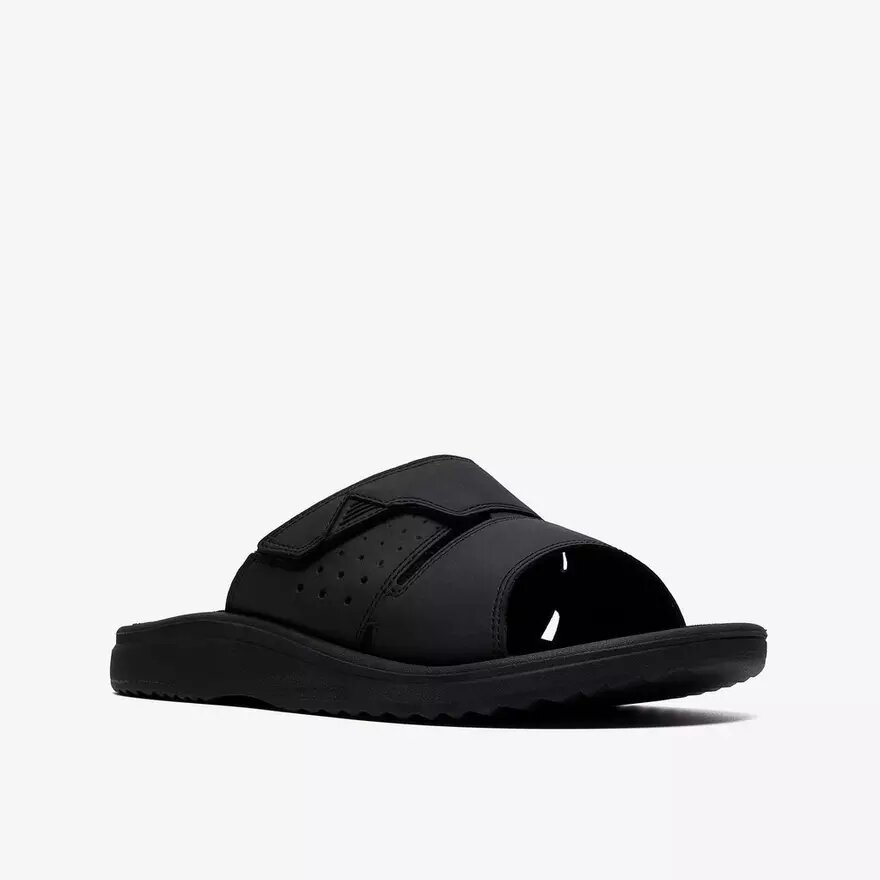 Sandales Breeze Slide noires pour homme Sandales Breeze Slide noires pour homme