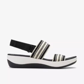 Sandales Cloudsteppers™ Arla Stroll noires multicolores pour femme