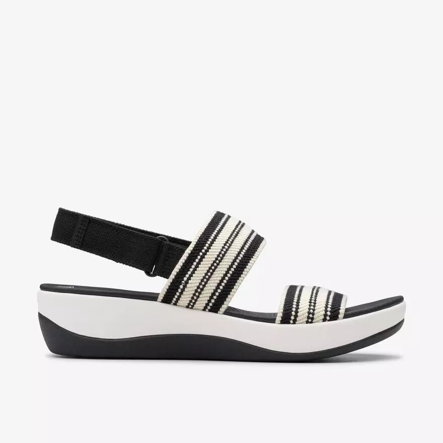 Sandales Cloudsteppers™ Arla Stroll noires multicolores pour femme Sandales Cloudsteppers™ Arla Stroll noires multicolores pour femme