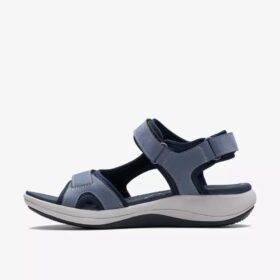 Sandales Cloudsteppers™ à lanières Mira Bay bleu denim pour femme
