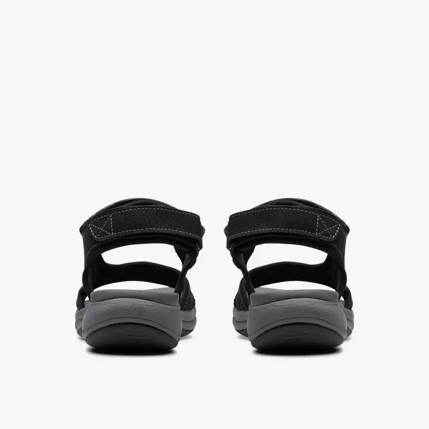 Sandales Cloudsteppers™ Mira Bay noires à lanières pour femme Sandales Cloudsteppers™ Mira Bay noires à lanières pour femme