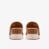 Sandales compensées Diaz pour femme en cuir beige